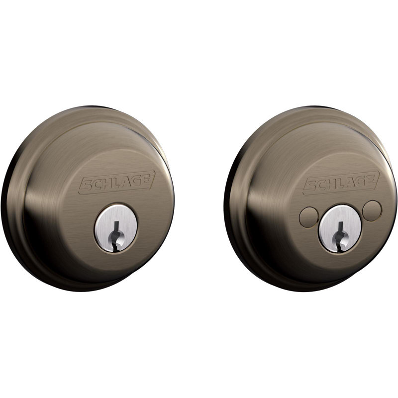 Schlage Double Cylinder Deadbolt Wayfair